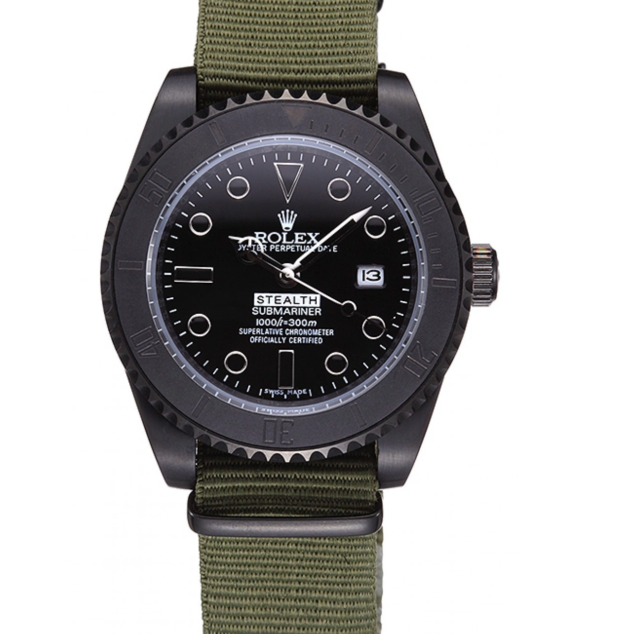 Aaa replica watch Olive Stealth Submariner 621995 Rolex 0517